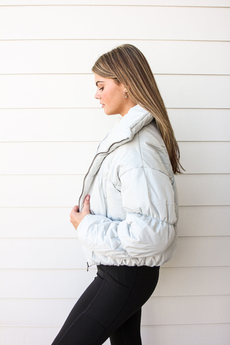 Crop Puffer Jacket