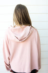 Oversized Boxy Pink Hoodie