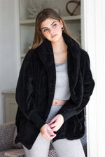 Hooded Fluffy Teddy Coat