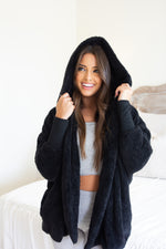 Hooded Fluffy Teddy Coat